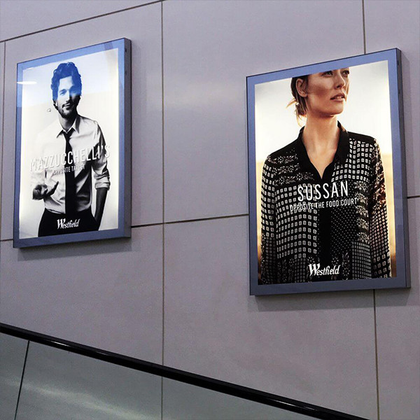 Floor Standing Advertising Display Stand , Solar Panel Fabric Led Light Box