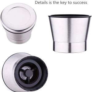 China Manual 192mm 277g 180ml Stainless Steel Salt Grinder wholesale