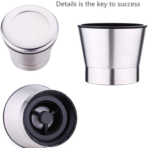 Stainless Steel 132mm 235g 170ml Shaker Salt Grinders
