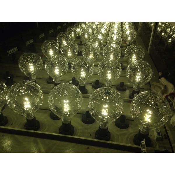 home led lighting dimmable G25/G80 led filament light bulbs silvertip mirror