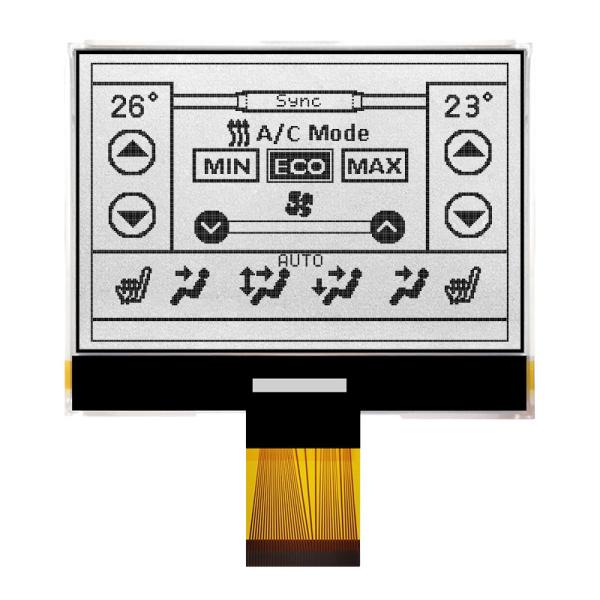Practical 240x160 Transflective TFT Display ST7529 HTG240160C