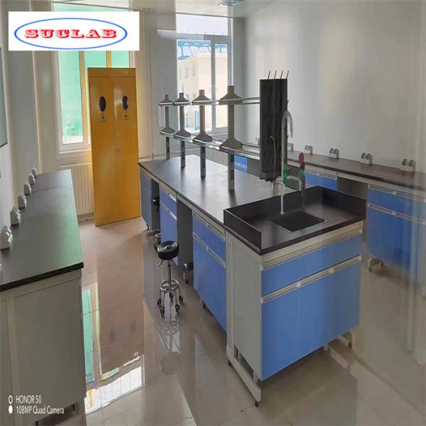 Quality Standard White Classic Lab Furnitures Laboratory Workbenches Customization and OEM/ODM Flexibility for sale