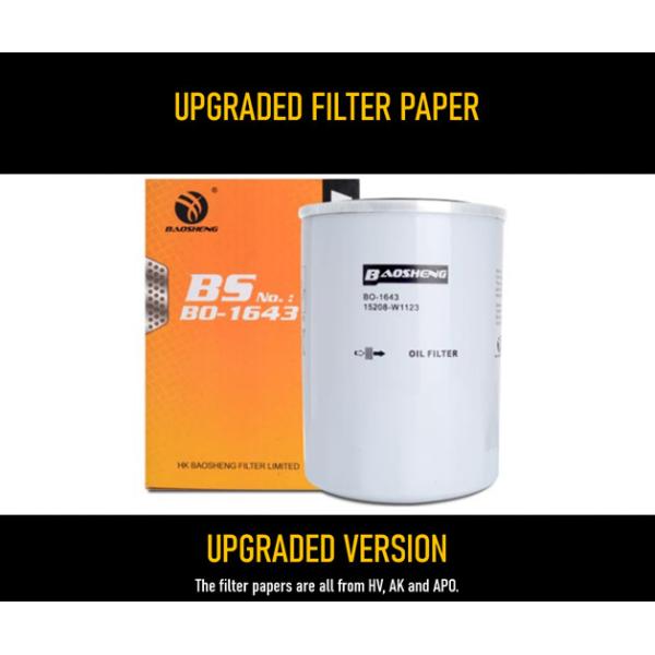 Diesel Excavator Oil Filter 898075676 5208-W3401