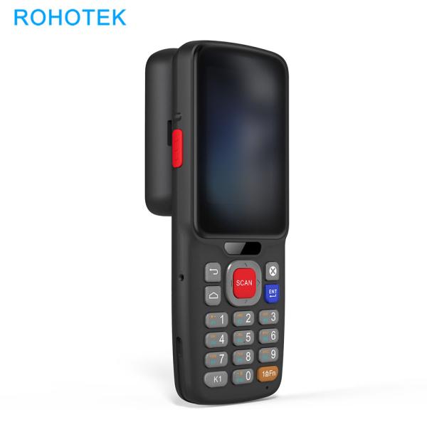 High Performance PDA Barcode Scanner with Android 9, Quad Core CPU, NFC & Temperature Measurement