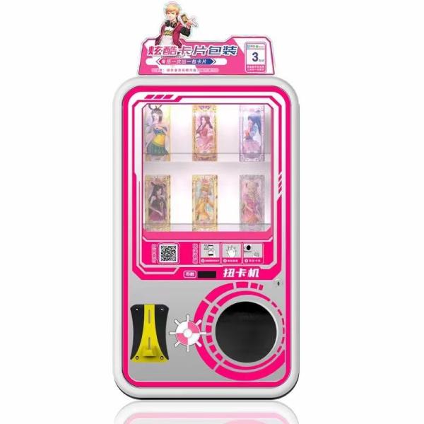 Quality Card Twisting Kids Arcade Machine Children'S Card Vending Machine for sale