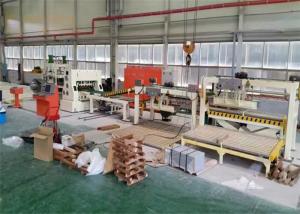 80 Mpm Sheet Metal Slitter Machine 150 Sheets Per Minute Simutaneously Feeding