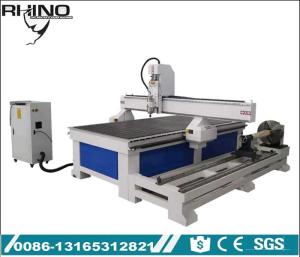 China AC 380V 4 Axis CNC Router Machine , 3D Woodworking Industrial CNC Milling Machine on sale