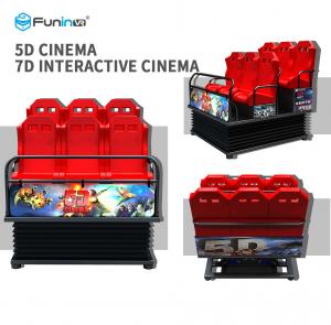 China HD Screen Display 5d Motion Cinema , 5d Cinema Equipment Simple Structure wholesale