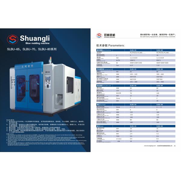 Inside Labelling Automatic Blow Molding Machine Detergent Bottle PE 10L