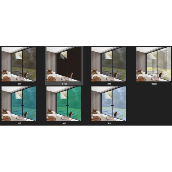 Electrostatic anti-UV window film applied to glass