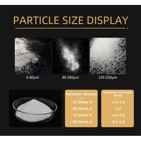 Customizable Heat Transfer Powder Polyurethane DTF Hot Melt Powder For Fabric 1KG/Bag