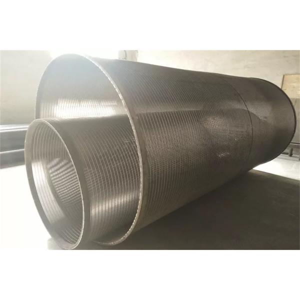 Wire Wrapped Johnson Well Screens SS304 375mm Diameter 2.95m Length