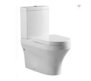China 28-3/10 L Ceramic One Piece Toilet Elongated Bowl Commode Siphonic Flush wholesale