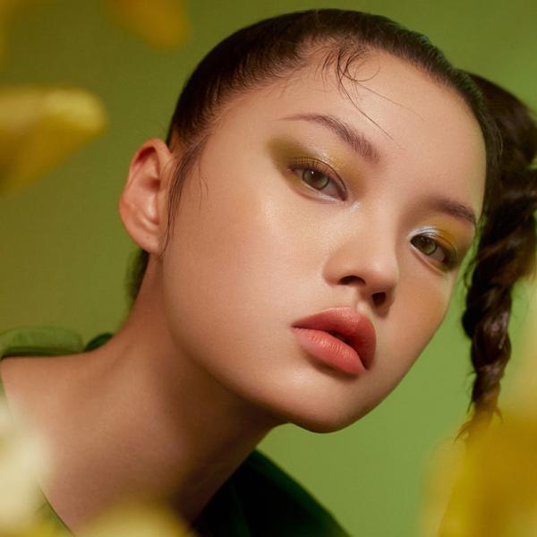 KSSEYE Yearly Green Contact Lens For Brown Eyes 0 Power 14.5mm