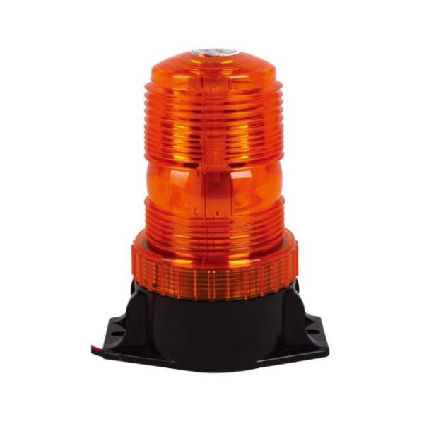 PC Rotate Amber Strobe Lights , DC 10V -110V Emergency Vehicle Lights