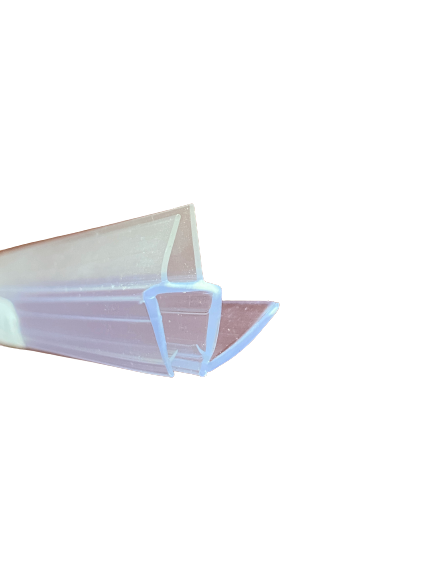 Shower Room/Cabins Clear Plastic Shower Door Seal Strip with Anti-Abrasion Function