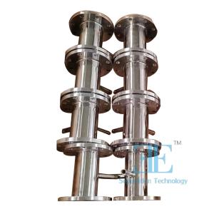 China Stainless Steel Static Mixer For Inline Mounting System Application wholesale