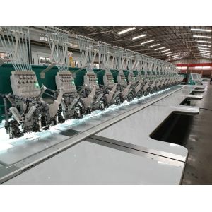 Buy cheap High Efficiency Computerized Automatic Embroidery Machine Easy Operation from wholesalers