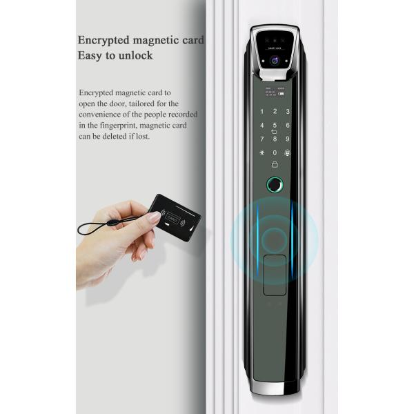 S937MAX 3D Face Recognition Camera Fingerprint Door Lock WiFi Code Card Smart Lock Door