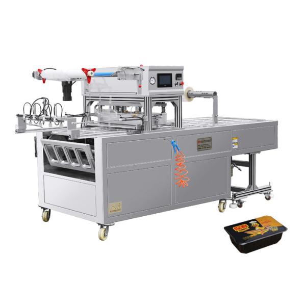 Automatic Linear MAP Tray Sealer Machine For Transportation Company
