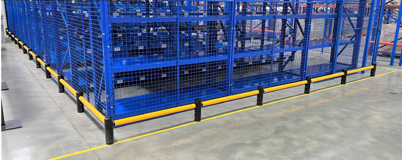 Racking Upright Protectors Rack End Protector Guard Warehouse Safety Bollard