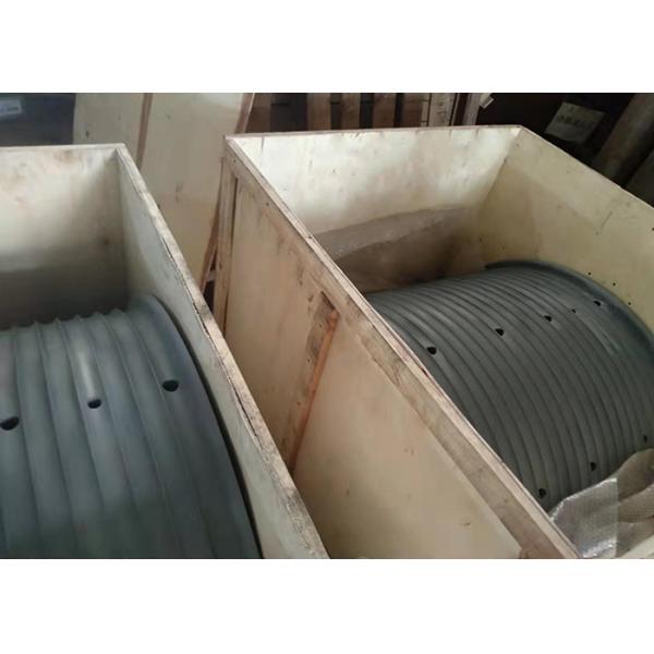 High Strength Steel Large Diameter Grooved Sleeves For Winch Drum