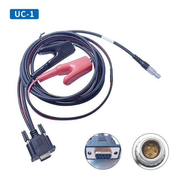 Hi-Target GC-3B UC-1 Multi-functional Cable GPS RTK Echo Sounder Connection to Battery Y-shaped Data Cable