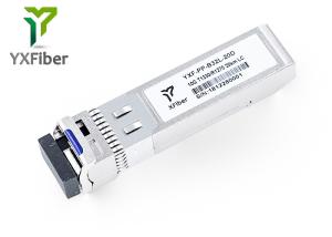 MSA SFF-8431 LC Connector 1330nm 20km DDM SMF 10G SFP+ Transceiver