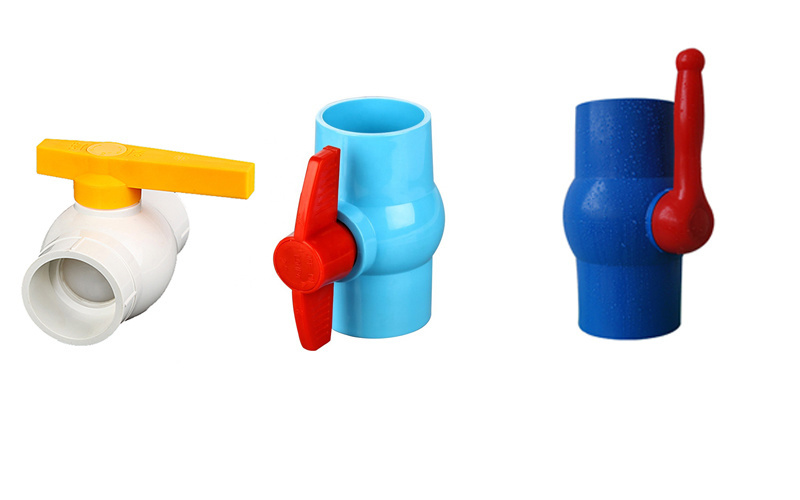 Water Supply Plastic Ball Valve PVC Ball Valve PVC UPVC CPVC Valve for Agricultural Field
