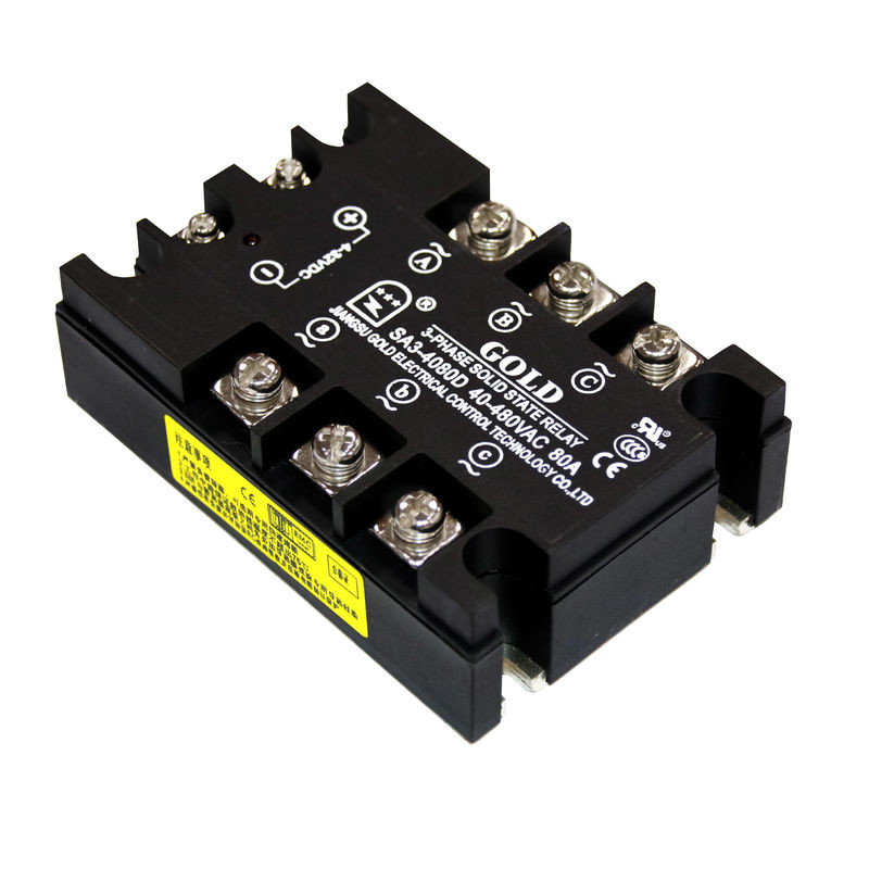 China 2500VAC 3 Phase SSR Relay 24vdc 20a wholesale