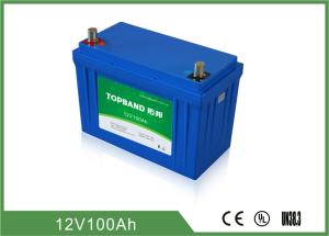 China Topband Lithium Phosphate Battery 12V 100Ah With High Larger Terminals wholesale