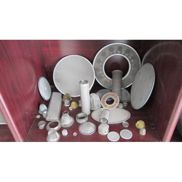 Stainless Steel Wire Mesh Filters Discs 152mm Diameter Copper Mesh Filter customized