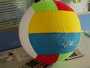 Soft and Light 50cm Inflatable Fabric Soccer Ball Customized for Your Requirements