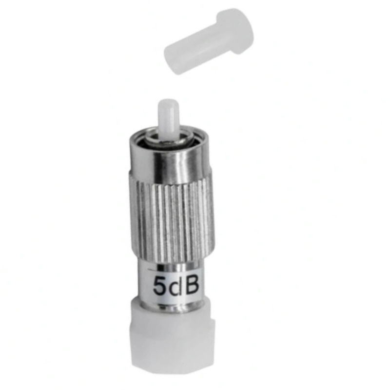 5dB Fixed Single Mode FC APC Male To Female Optic Attenuation Connectors Attenuator
