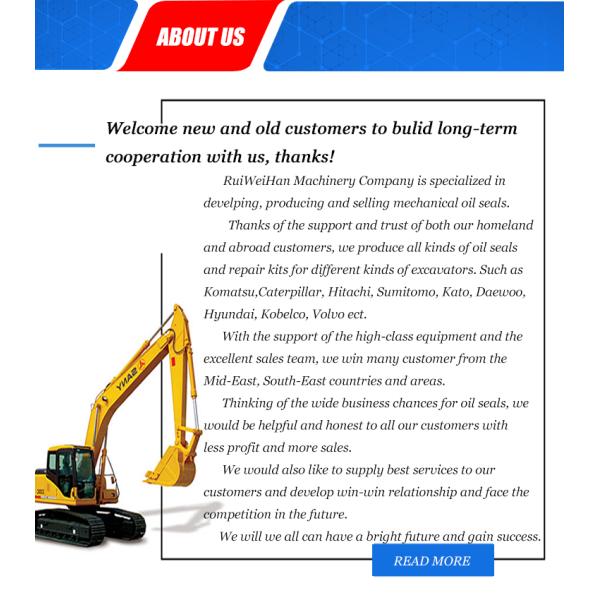 WR Hydraulic Cylinder Wear Bands Phenolic Excavator Boom Cylinder Seal Replacement