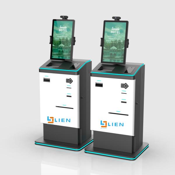Smart Hotel 21.5inch Self Service Terminal For Check In And Check Out