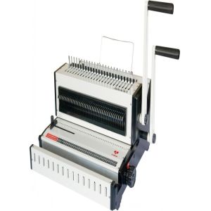High Speed Small Spiral Book Binding Machine , Desktop Binding Machine