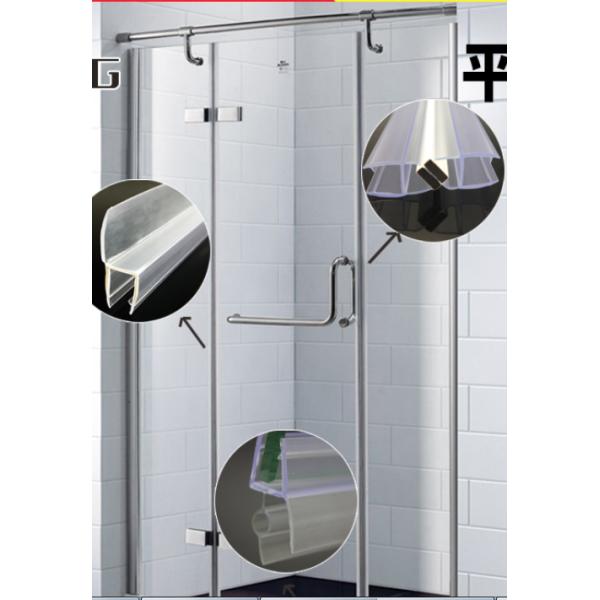 8-12mm PVC Waterproof Rubber Glass Shower Door Seal Strip for Normal Length 2200/2400mm