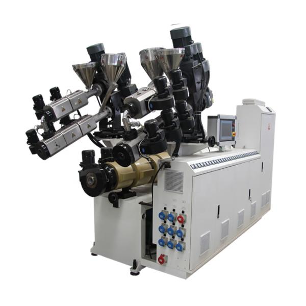 Screw L/D Ratio 156 1 Extrusion Line for High Productivity 118kw WPC Extruder Machine