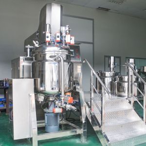 Bottom Homogenizing Body Cream Mixer Machine 50Hz/60Hz High Speed