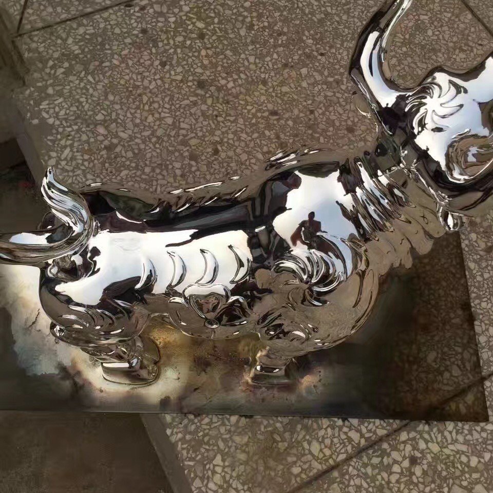 Waterproof Smooth Animal Sculpture Spray Chrome Plating