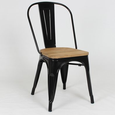 Cafe Tolix Style Dining Chairs Tolix Side Chair Stackable Metal Dining Chair