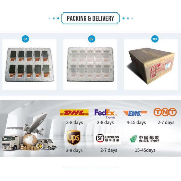 New Touch screen Glass for Omniplus800 BA302352