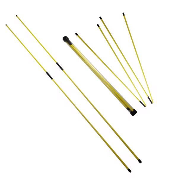 Custom Wooden Golf Alignment Stick Practice Aid Aiming Putting Swing Trainer Golf Posture Corrector for Indoor Outdoor