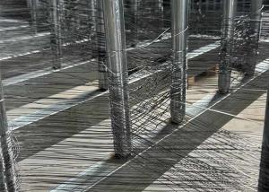 China Galvanized Iron Wire Tanks Reduces Mobility Tank Barrier Net Mesh wholesale