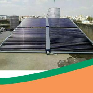 China 5000L Inground Pool Solar Panels Vacuum Tube Solar Collector wholesale