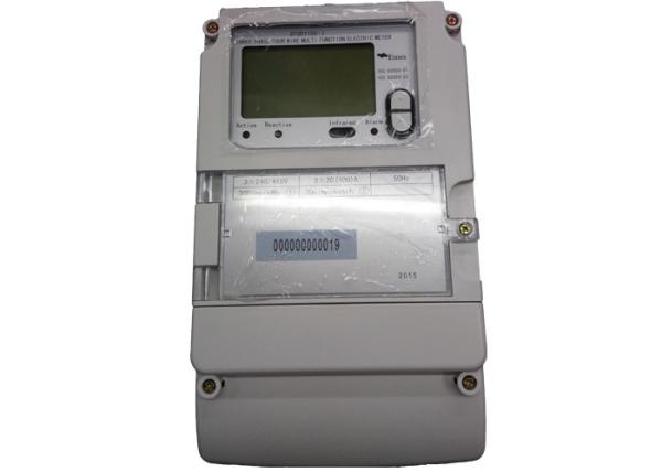 Quality RS485 / Infrared Three Phase Smart Meter , High Accuracy Multi Tariff Energy Meter for sale