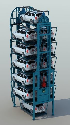 Quality Anti Fatigue 2000kg Pcx Vertical Rotary Parking System Automated for sale