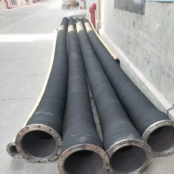 Flexible Mud Rubber Slurry Grout Dredge Suction Hose 1/2 Inch