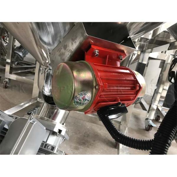 120 L Powder Filling Machine , Powder Packing Machine Powder Up Feeder